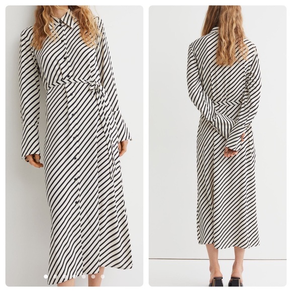GORGEOUS H&M Stripe Button Down Dress - Picture 6 of 10